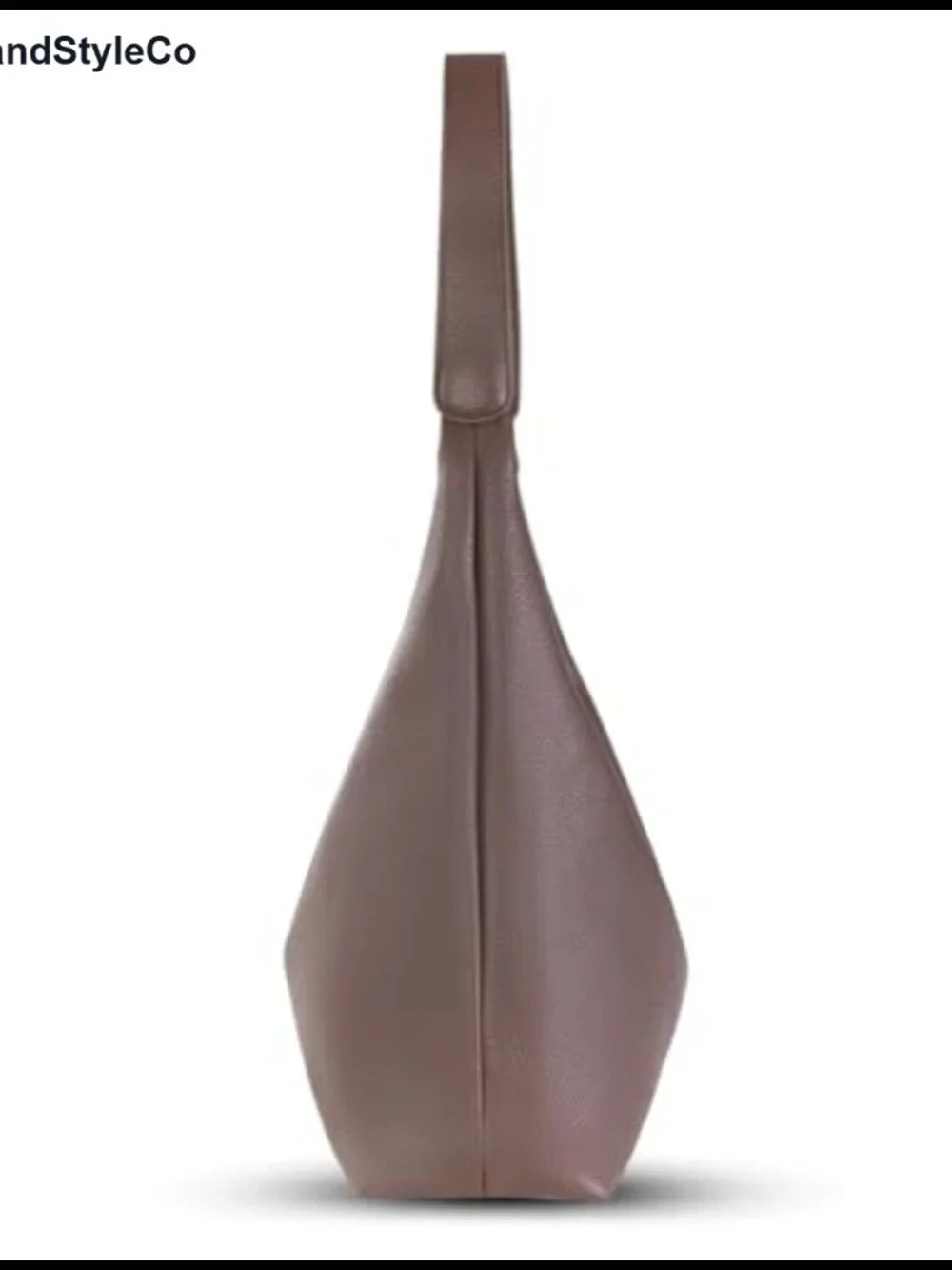 Slouchy Hobo Bag Retro Faux Leather Shoulder Purse